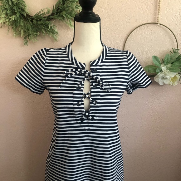 J. Crew Dresses & Skirts - J Crew Striped Dress EUC